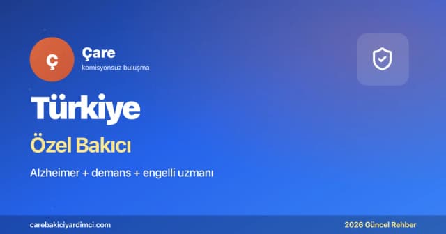 Engelli Bakıcısı — Çare