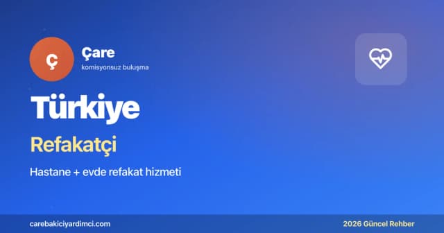 Refakatçi — Çare