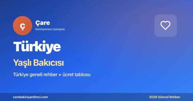Yaşlı Bakıcısı — Çare